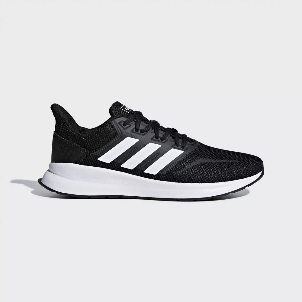 Adidas Runfalcon Tenis Para Correr Negros Para Hombre (MX-10853)